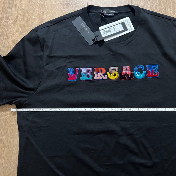 AUTHENTIC new VERSACE T-SHIRTS mens XXL but fits like L - Picture 9 of 13